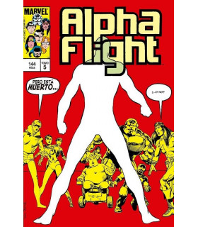 BIBLIOTECA ALPHA FLIGHT N.5. 1985: ALPHA FLIGHT 25-29, SECRET WARS II 4 USA