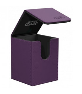 DECK BOX: ULTIMATE GUARD FLIP DECK CASE 100+ STANDARD SIZE PURPLE