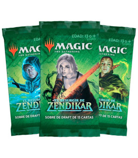 MTG EL RESURGIR DE ZENDIKAR (SOBRE DE DRAFT)