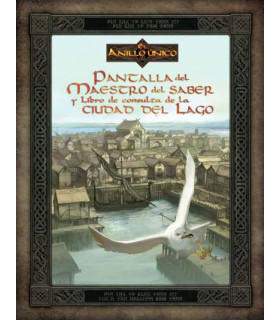 EL ANILLO UNICO: PANTALLA DEL MAESTRO DEL SABER Y LIBRO DE CONSULTA DE LA CIUDAD DEL LAGO