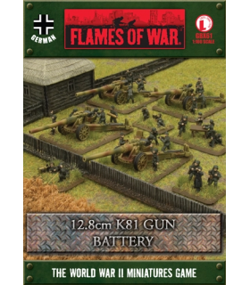 FLAMES OF WAR 12.8CM K81 GUN BATTERY