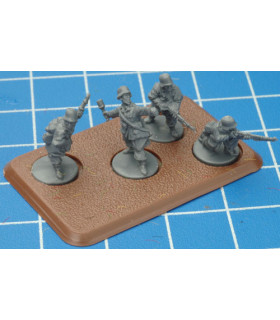 FLAMES OF WAR MEDIUM BASES - 4 HOLES