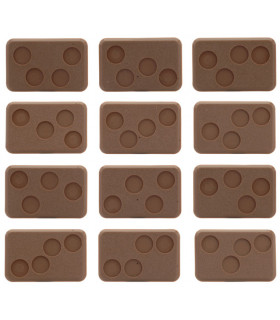 FLAMES OF WAR MEDIUM BASES - 4 HOLES
