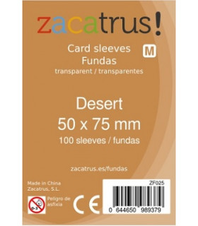 FUNDAS GENX DESERT 50X75 MM (100)