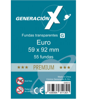 FUNDAS GENX EURO PREMIUM 59X92 MM (55)