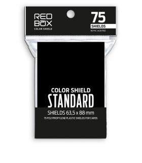 FUNDAS RED BOX COLOR SHIELD NEGRAS STANDARD MATTE 63,5X88 (75)