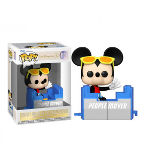 FUNKO POP! DISNEY WORLD 50TH - MICKEY MOUSE EN EL TRANSPORTADOR DE PERSONA 1163