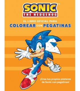 SONIC THE HEDGEHOG EL LIBRO OFICIAL PARA COLOREAR