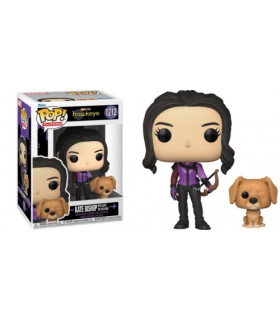 FUNKO POP! KATE BISHOP W/LUCKY THE PIZZA DOG - MARVEL