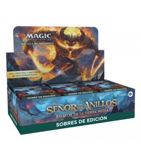 Cajas de sobres de edición de El Señor de los Anillos: relatos de la Tierra Media (LORD RINGS: TALES OF MIDDLE-EARTH)