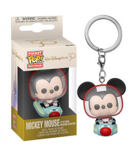 LLAVERO POCKET POP DISNEY WORLD 50TH ANNIVERSARY MICKEY SPACE