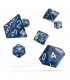 OAKIE DOAKIE DADOS RPG SET GEMIDICE - LIQUID STEEL (7)