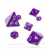 OAKIE DOAKIE DADOS RPG SET SOLID - PURPURA (7)