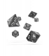 OAKIE DOAKIE DADOS RPG SET SPECKLED - NEGRO (7)