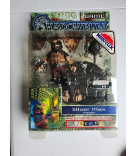 Shadowrun Duels Action Figure Silver Max MIB WIZKIDS