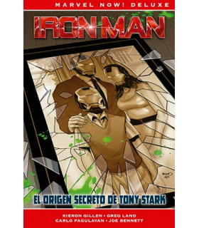IRON MAN DE KIERON GILLEN 02: EL ORIGEN SECRETO DE TONY STARK (MARVEL NOW! DELUXE)