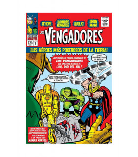 BIBLIOTECA MARVEL. 12 LOS VENGADORES 01
