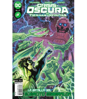 CRISIS OSCURA EN TIERRAS INFINITAS NÚM. 3 DE 7