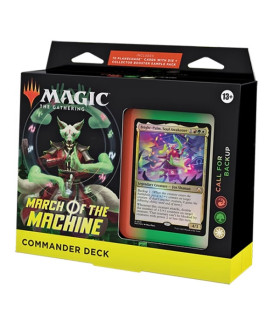 MARCH OF THE MACHINE BARAJA COMMANDER CALL FOR BACKUP (Inglés)