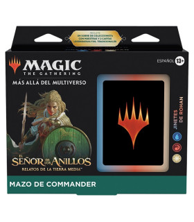 MTG SEÑOR DE LOS ANILLOS RELATOS DE LA TIERRA MEDIA BARAJA COMMANDER JINETES DE ROHAN ESPAÑOL