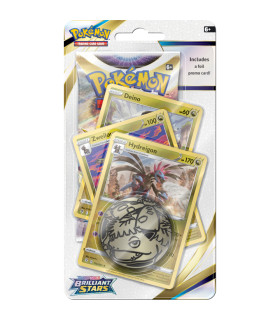 POKÉMON - SWORD SHIELD 9 BRILLIANT STARS - PREMIUM CHECKLANE BLISTER