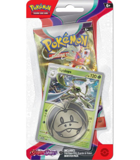 POKEMON TCG: ESCARLATA Y PÚRPURA - CHECKLANE BLISTER - SPIDOPS