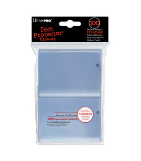 SOLID DECK PROTECTOR COLOR TRANSPARENTE - BOLSA DE 100 FUNDAS