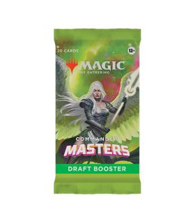 DRAFT BOOSTER PACK COMMANDER MASTERS ENG