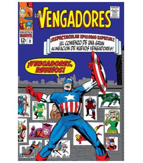 BIBLIOTECA MARVEL. LOS VENGADORES 3