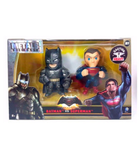METAL DIE CAST, BATMAN VS SUPERMAN TWIN PACK
