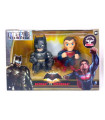 METAL DIE CAST, BATMAN VS SUPERMAN TWIN PACK