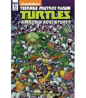 LAS ASOMBROSAS AVENTURAS DE LAS TORTUGAS NINJA NÚM. 11
