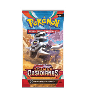 POKÉMON SOBRE LLAMAS OBSIDIANAS - ESP