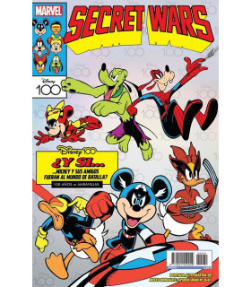 (PORTADA ALTERNATIVA DISNEY SECRET WARS) MILES MORALES: SPIDER-MAN 08