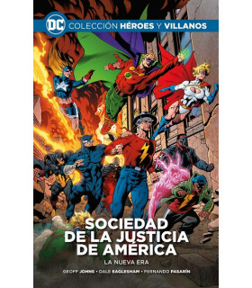 COLECCIONABLE HEROES Y VILLANOS SOCIEDAD DE LA JUSTICIA DE AMERICA LA NUEVA ERA