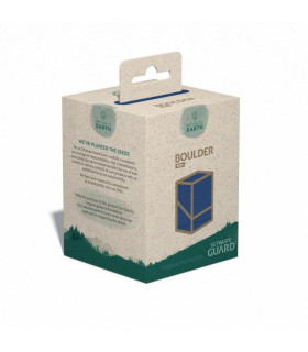 ULTIMATE GUARD RETURN TO EARTH BOULDER DECK CASE 100+ TAMAÑO ESTÁNDAR AZUL