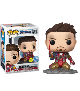 Funko POP! Metallic (Exclusivo) I Am Iron Man Endgame - Marvel