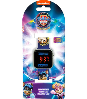 RELOJ LED PAW PATROL