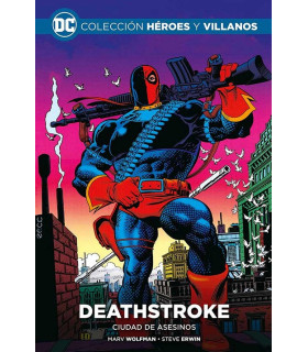 COLECCION HEROES Y VILLANO VOL. 54- DEATHSTROKE