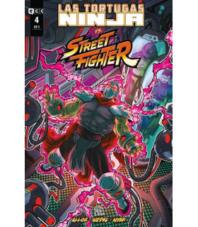 LAS TORTUGAS NINJA VS. STREET FIGHTER NÚM. 4 DE 5
