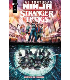 LAS TORTUGAS NINJA/STRANGER THINGS NÚM. 1 DE 4