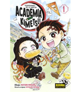 GUARDIANES DE LA NOCHE. ACADEMIA KIMETSU 01