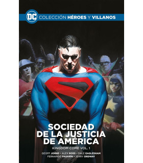 COLECCIÓN HÉROES Y VILLANOS 63 SOCIEDAD DE LA JUSTICIA DE AMERICA