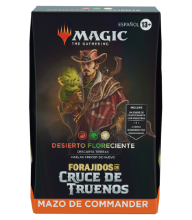 MTG - CRUCE DE TRUENOS - DESIERTO FLORECIENTE - COMMANDER (ESP)