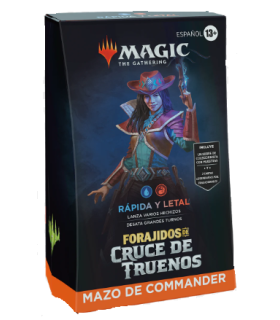 MTG - CRUCE DE TRUENOS - RÁPIDA Y LETAL - COMMANDER (ESP)