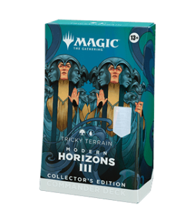 MTG - COMMANDER MODERN HORIZONS 3 - COLLECTOR'S EDITION - TRICKY TERRAIN