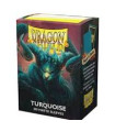 Fundas Standard Matte Turquesa Atebeck (100 fundas) Dragon Shield.
