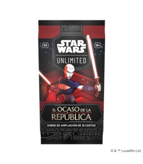 STAR WARS UNLIMITED - EL OCASO DE LA REPUBLICA - SOBRES (ESP)