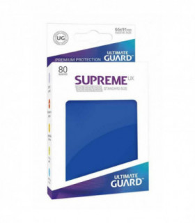 SUPREME UX SLEEVES FUNDAS DE CARTAS TAMAÑO ESTÁNDAR AZUL (80)