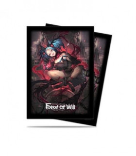 A4: VALENTINA STANDARD DECK PROTECTORS FOR FORCE OF WILL (65U)